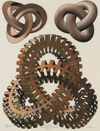 From Knots (1965), Maurits C. Escher (1898-1972)